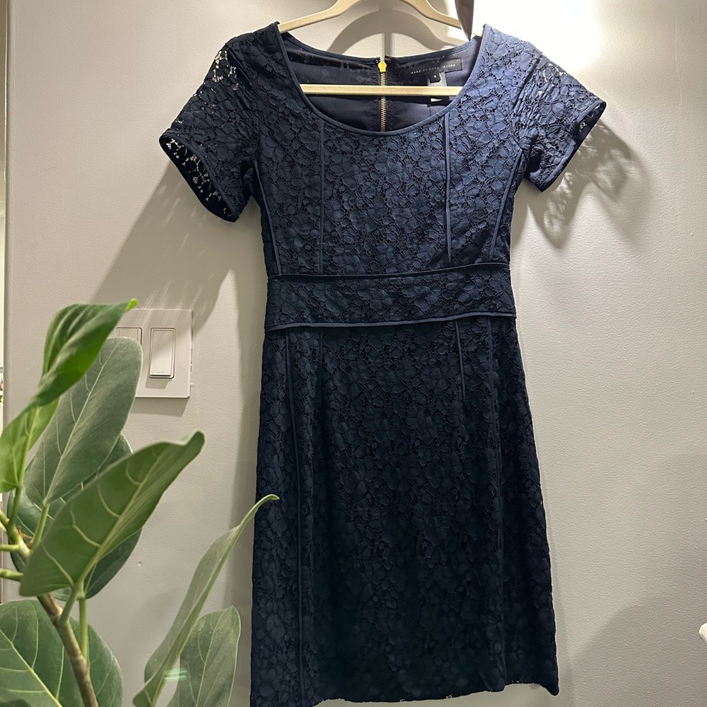 ✨LIKE NEW✨ MARC by MARC JACOBS NAVY LACE DRESS